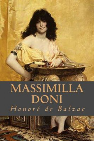 Kniha Massimilla Doni Honore De Balzac