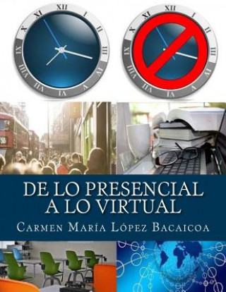 Könyv De lo Presencial a lo Virtual Carmen Maria Lopez Bacaicoa