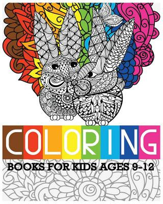 Carte Coloring Books For Kids Ages 9-12: Easter Designs For Relaxation Violet