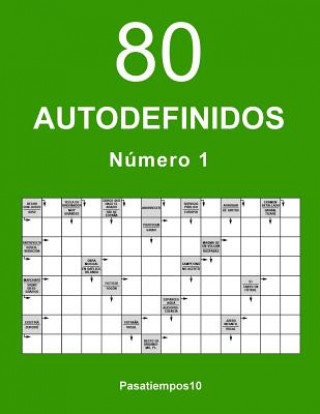 Könyv 80 Autodefinidos - N. 1 Pasatiempos10