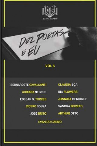 Kniha Dez Poetas e Eu vol 6 MR Evan Do Carmo