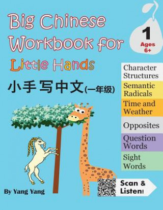 Kniha Big Chinese Workbook for Little Hands, Level 1 Yang Yang