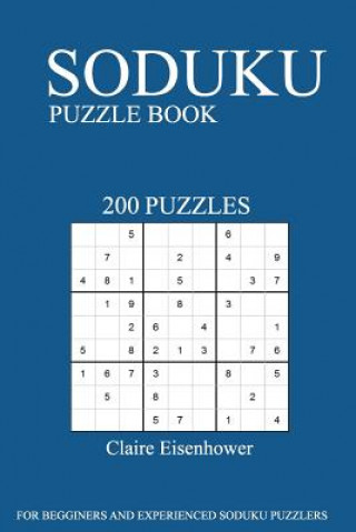 Kniha Sudoku Puzzle Book: [2017 Edition] 200 Puzzles Claire Eisenhower