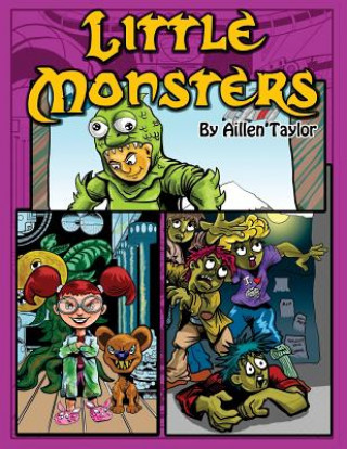 Carte Little Monsters Coloring Book Aillen Taylor