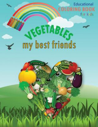 Книга VEGETABLES my best friends Antoneta