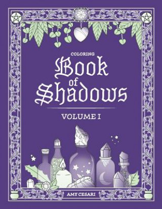 Könyv Coloring Book of Shadows Amy Cesari