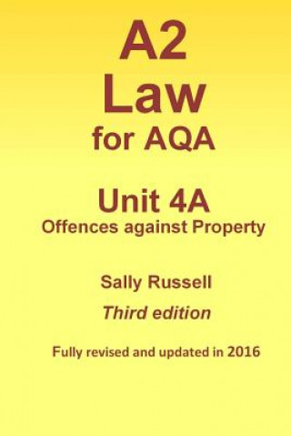 Könyv A2 Law for AQA Unit 4 A Sally Russell