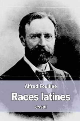 Carte Races latines Alfred Fouillee