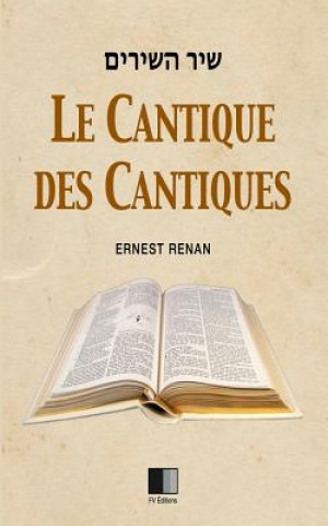 Knjiga Le Cantique des Cantiques Ernest Renan
