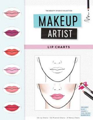 Könyv Makeup Artist Lip Charts Gina M Reyna