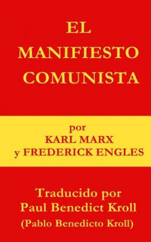 Książka El Manifiesto Comunista Karl Marx