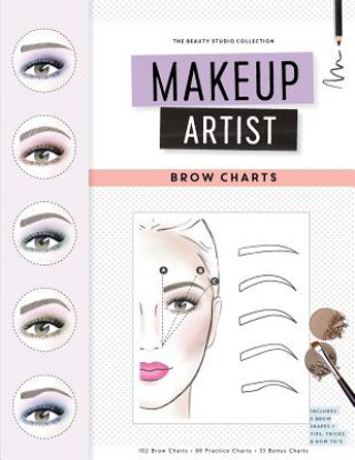 Könyv Makeup Artist Brow Charts Gina M Reyna