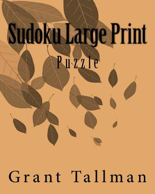 Kniha sudoku: Large Print Grant Tallman