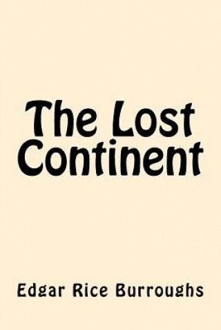 Knjiga The Lost Continent Edgar Rice Burroughs