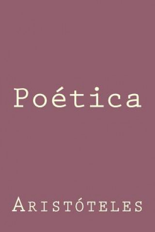Könyv Poetica Aristoteles