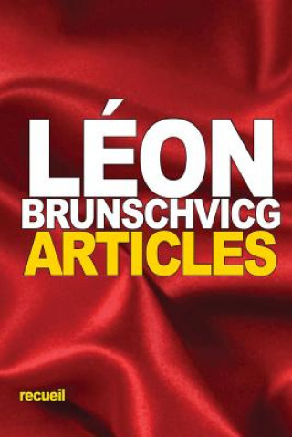 Buch Articles Léon Brunschvicg