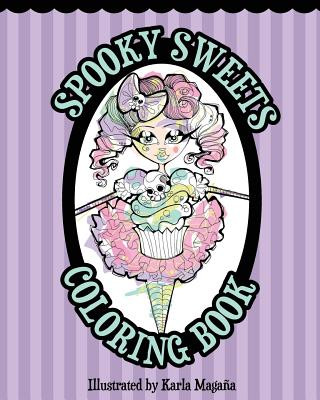 Kniha Spooky Sweets Coloring Book Karla Magana