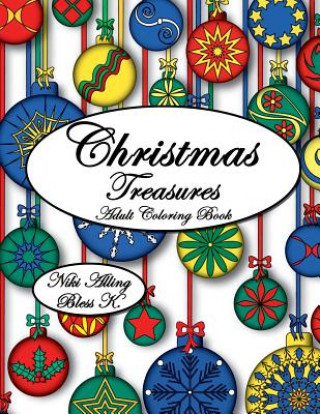 Libro Christmas Treasures: Adult Coloring Book Niki Alling