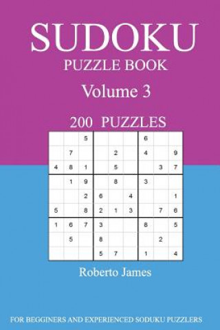 Carte Sudoku Puzzle Book: Volume 3 Roberto James