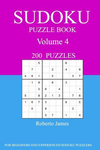 Carte Sudoku Puzzle Book: Volume 4 Roberto James