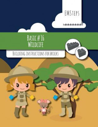 Carte EMSteps #16 Wildlife: Building instructions for bricks Emsteps