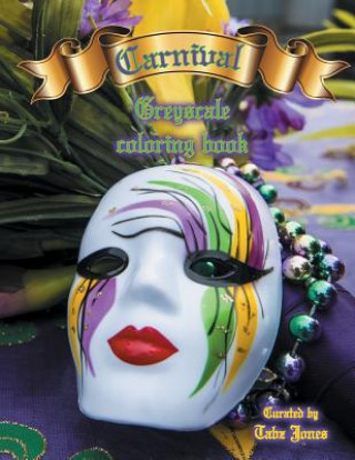 Carte Carnival Greyscale Coloring Book Tabz Jones