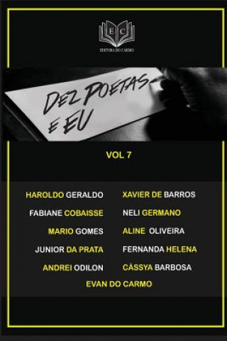 Книга Dez Poetas e Eu - vol 7 MR Evan Do Carmo