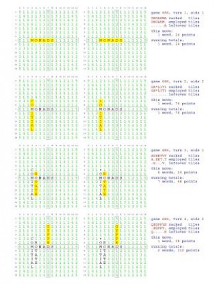 Könyv Fifty Scrabble Box Scores Games 651-700 MR Francis Gurtowski