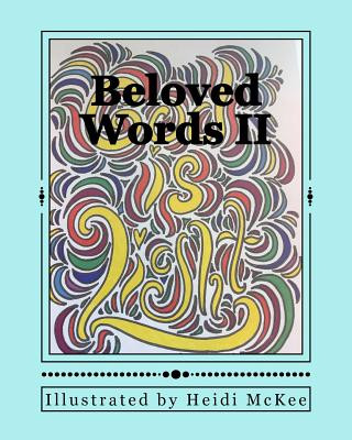 Libro Beloved Words 2: Scripture Coloring and Devotions Heidi McKee