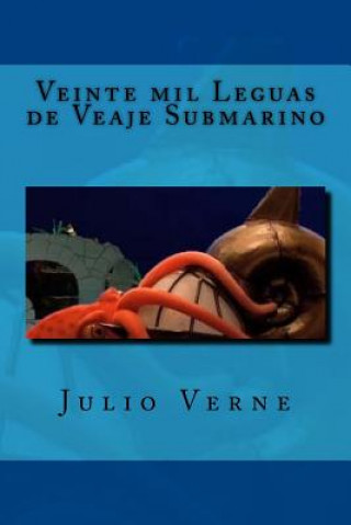 Carte Veinte mil Leguas de Veaje Submarino Julio Verne