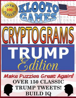 Książka KLOOTO Games CRYPTOGRAMS: TRUMP Edition Klooto Games