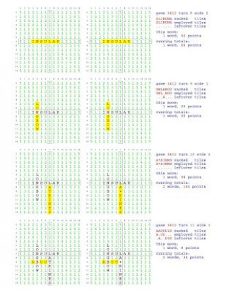 Βιβλίο Fifty Scrabble Box Scores Games 3401-3450 MR Francis Gurtowski