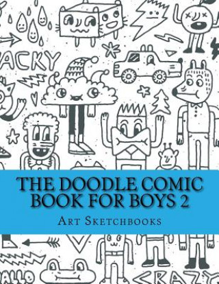 Buch The Doodle Comic Book for Boys 2 Art Journaling Sketchbooks