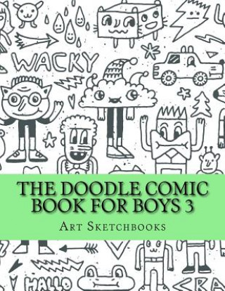 Buch The Doodle Comic Book for Boys 3 Art Journaling Sketchbooks