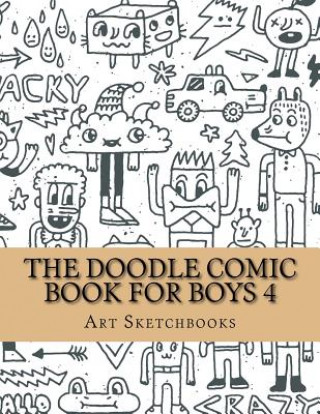 Buch The Doodle Comic Book for Boys 4 Art Journaling Sketchbooks