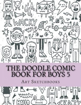 Buch The Doodle Comic Book for Boys 5 Art Journaling Sketchbooks