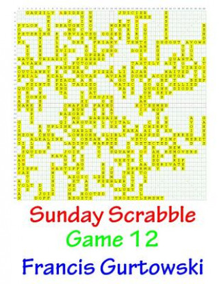 Carte Sunday Scrabble Game 12 MR Francis Gurtowski