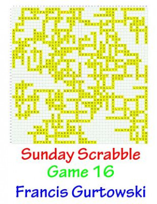 Carte Sunday Scrabble Game 16 MR Francis Gurtowski