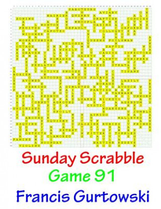 Kniha Sunday Scrabble Game 91 MR Francis Gurtowski