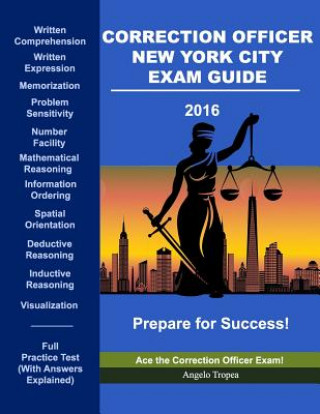 Książka Correction Officer New York City Exam Guide Angelo Tropea