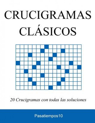 Kniha 20 Crucigramas Clásicos Pasatiempos10