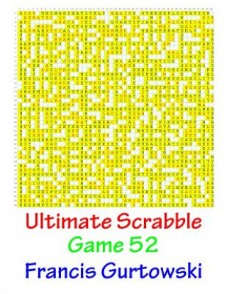 Knjiga Ultimate Scabble Game 52 MR Francis Gurtowski