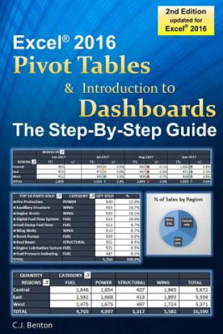 Книга Excel Pivot Tables & Introduction To Dashboards The Step-By-Step Guide C J Benton