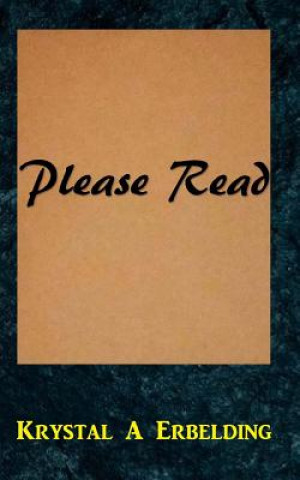 Knjiga Please Read Krystal a Erbelding