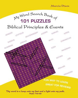 Książka My Word Search Book of Biblical Principles and Events Marcia a Dixon