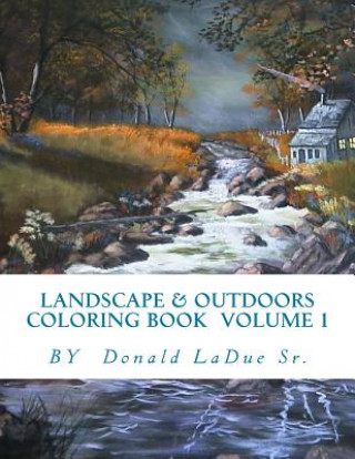 Könyv Landscape & Outdoors Coloring Book Volume 1: Beautiful Pictures For Your Coloring Fun! MR Donald G La Due Sr