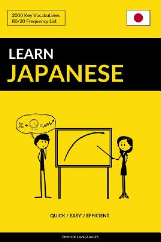 Könyv Learn Japanese - Quick / Easy / Efficient Pinhok Languages