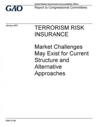 Kniha TERRORISM RISK INSURANCE Market Challenges May Exist for Current Structure and Alternative Approaches U S Government Accountability Office