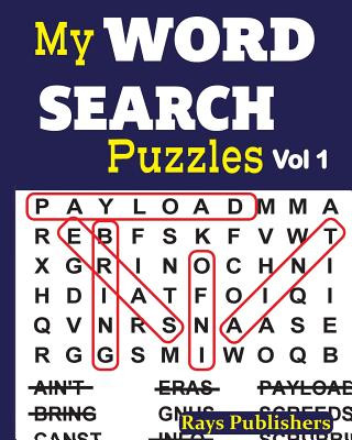Könyv My Word Search Puzzles Rays Publishers