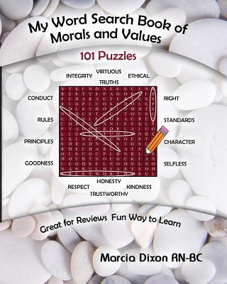 Książka My Word Search Book of Morals and Values Marcia a Dixon